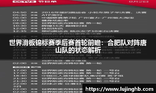 世界滑板锦标赛季后赛首轮前瞻：合肥队对阵唐山队的状态解析